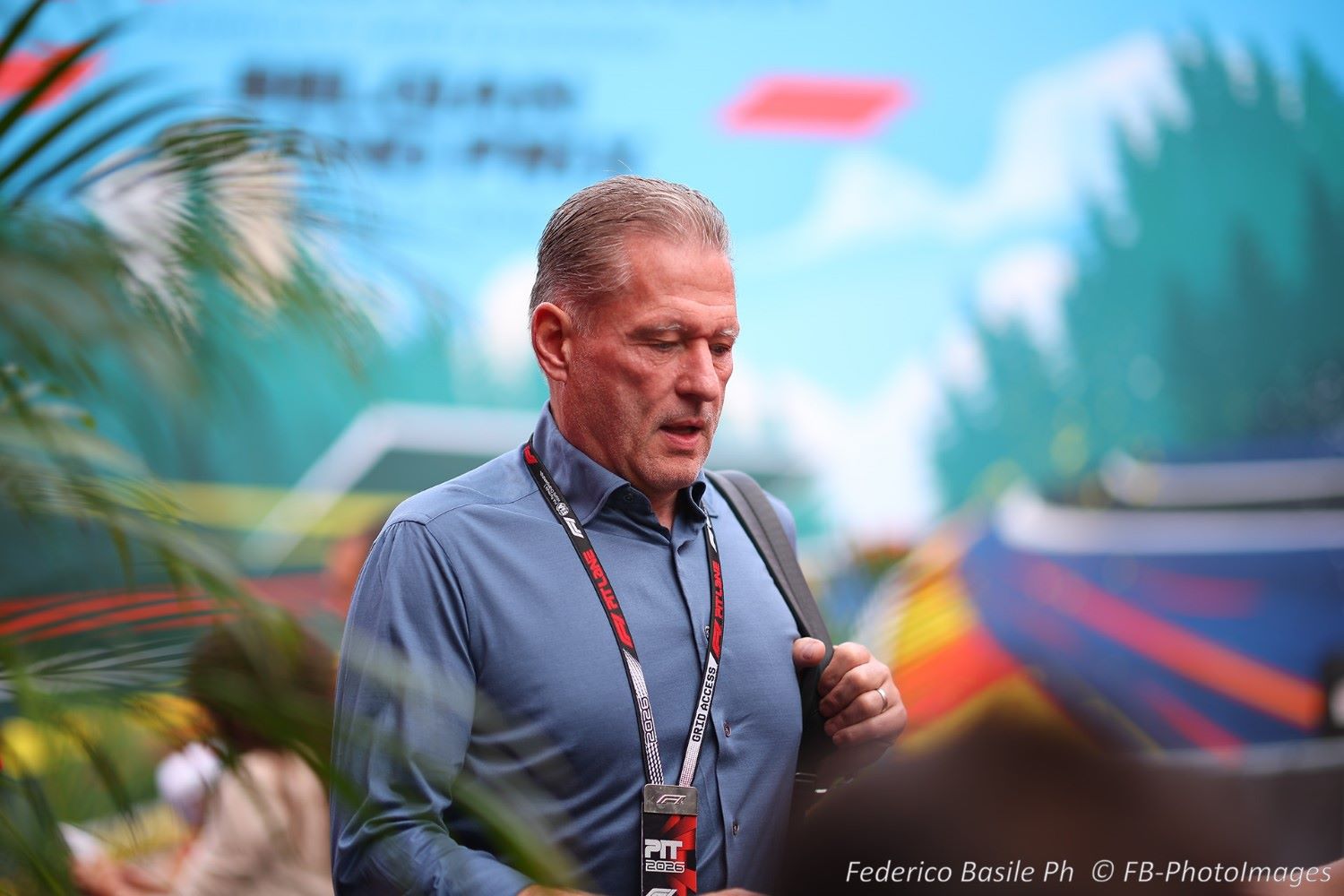 Jos Verstappen (NED) father of Max Verstappen Oracle Red Bull Racing Ford, and former F1 driver, for Arrows; Tyrrel; Benetton; Footwork; and Minardi, during the Belgian GP, Spa-Francorchamps 16-19 July 2026, Formula 1 World Championship 2026.