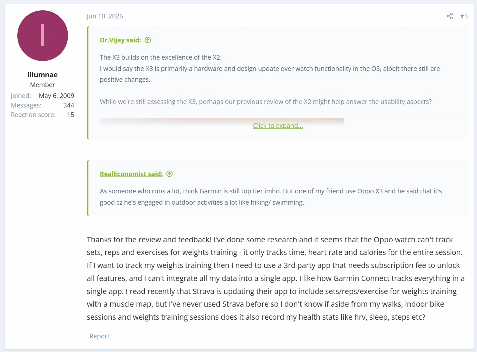 HWZ Forums OPPO Watch X3