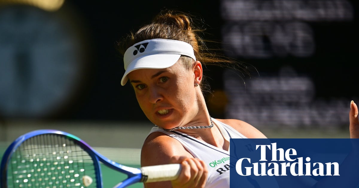 Big-hitting Linda Noskova sees off Madison Keys to reach last eight | Wimbledon 2026
