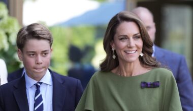 Kate Middleton Looks Elegant in a Green Dress for Wimbledon Men's Finals