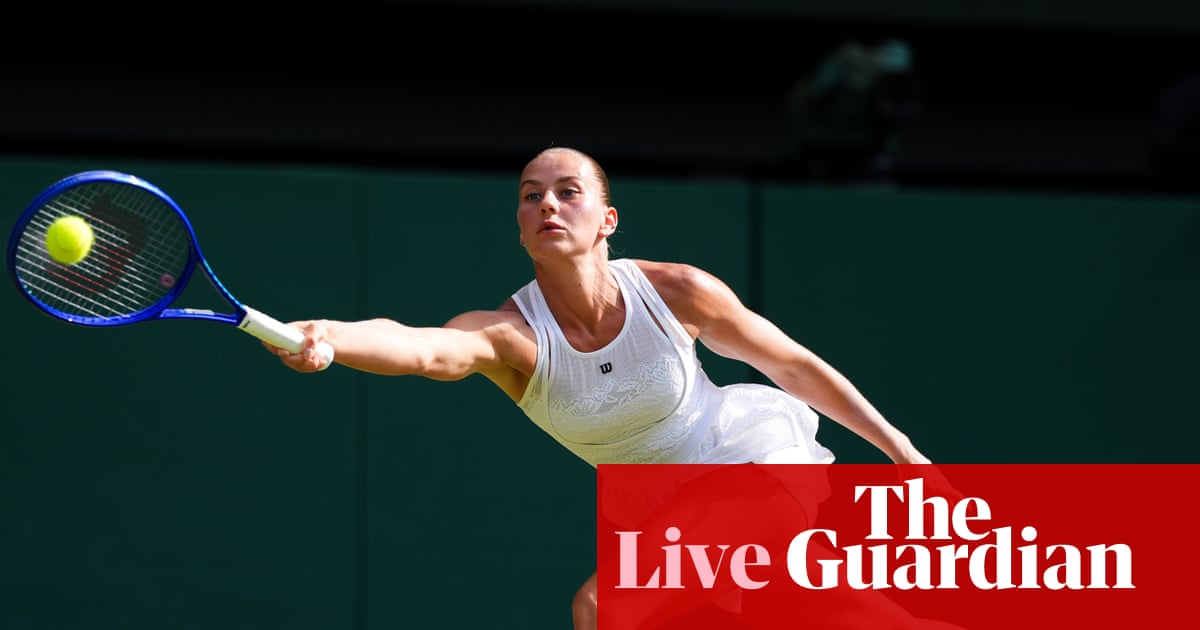Wimbledon 2026: Kostyuk v Noskova; Muchova beats Gauff in thriller to reach final – live | Wimbledon 2026