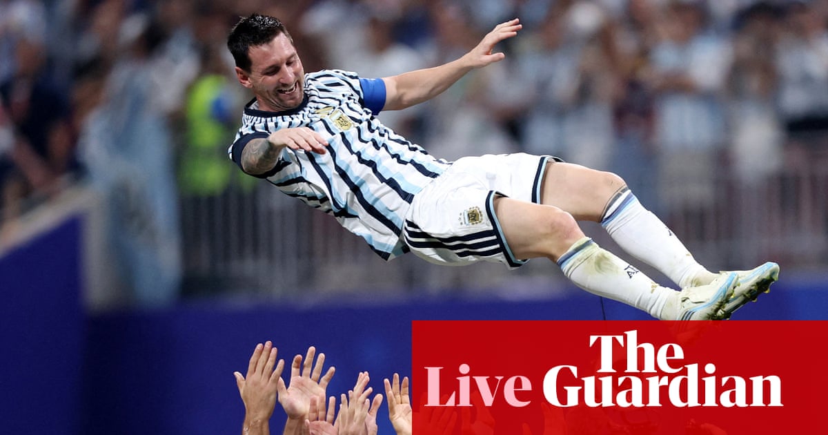 Argentina 3-2 Egypt: World Cup 2026 last 16 – live | World Cup 2026