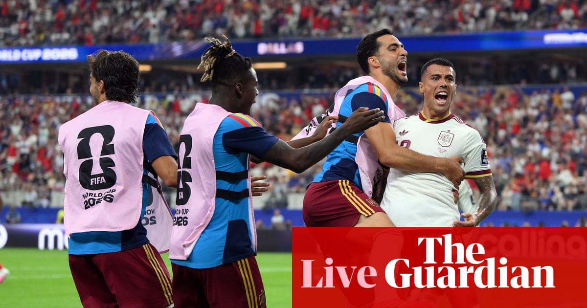France v Spain: World Cup 2026 semi-final – live | World Cup 2026