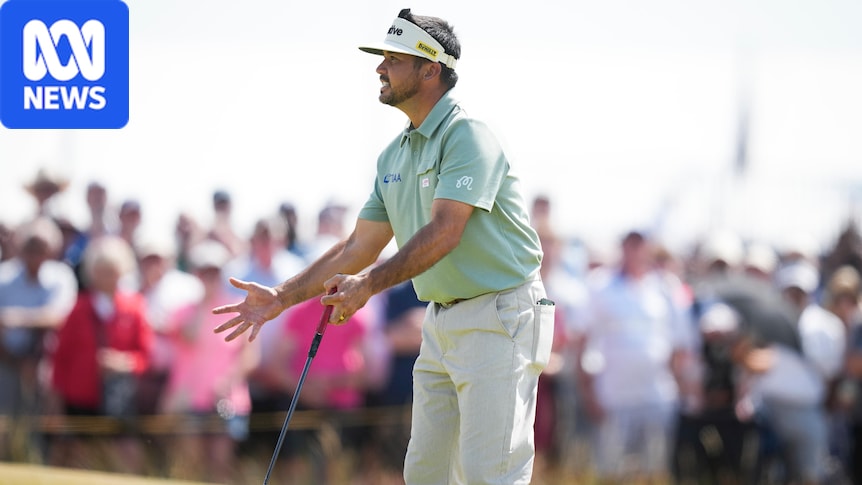 Australian golfers struggle at The Open as American Jackson Suber leads