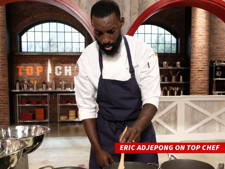 Eric Adjepong on Top Chef GETTY 2