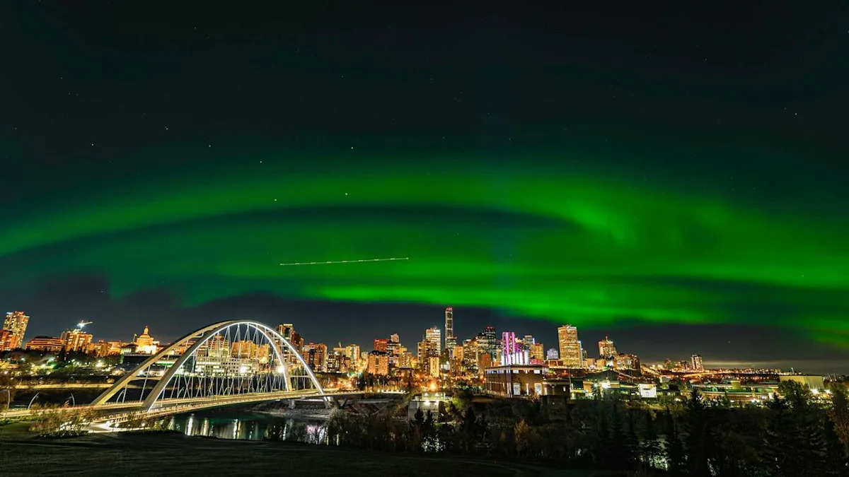 Northern lights are forecast to be visible in most parts of Canada tonight