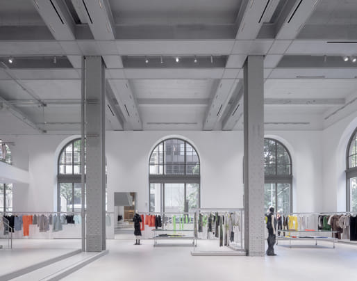 Issey Miyake in New York, United States by Solid Objectives Idenburg Liu. Image credit: Naho Kubota
