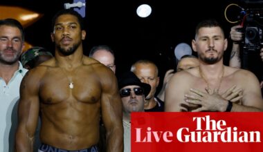 Anthony Joshua v Kristian Prenga: heavyweight boxing – live | Boxing
