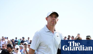 Rory McIlroy lets driver fly but putts go awry with Open hopes in balance | The Open