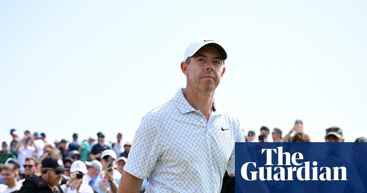 Rory McIlroy lets driver fly but putts go awry with Open hopes in balance | The Open