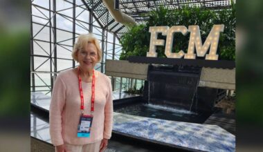 Parksville Coun. Sylvia Martin recently attended the Federation of Canadian Municipalities conference in Edmonton. (Contributed photo)