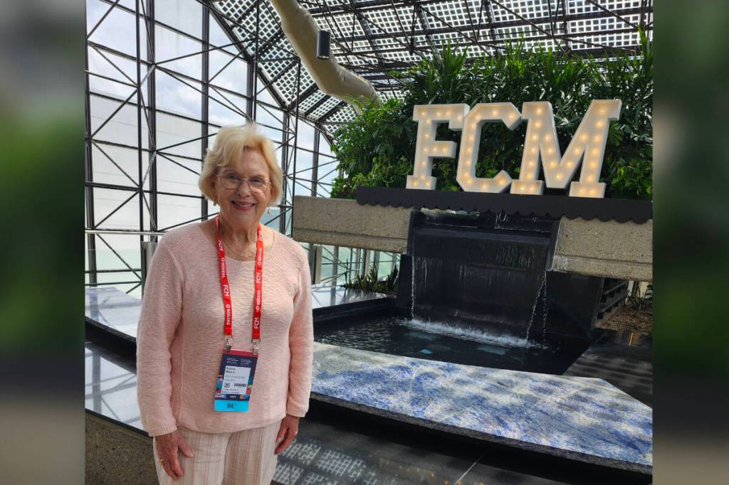 Parksville Coun. Sylvia Martin recently attended the Federation of Canadian Municipalities conference in Edmonton. (Contributed photo)