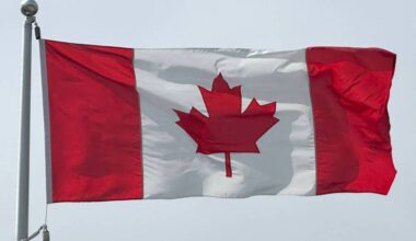 A Canadian flag flies. (John Arendt/Black Press Media)
