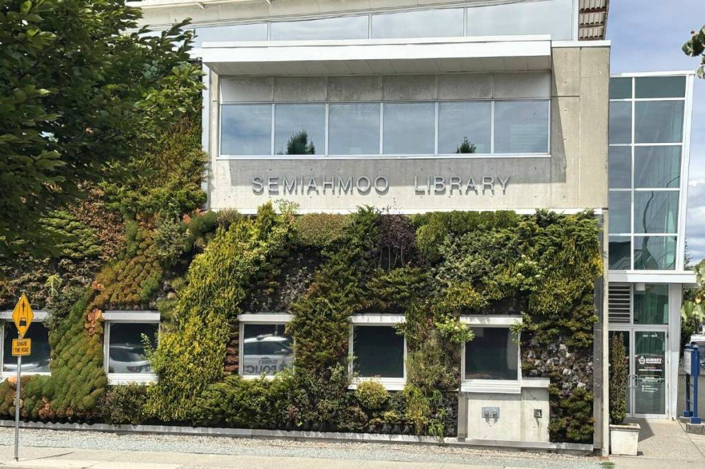 A post made in a community Facebook group about Surrey Libraries Semiahmoo Branch ignited a lot of discussion. (Grace McLeod/Peace Arch News)