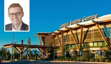 Langley Township Mayor Eric Woodward noted the announcement of a Giants move from Langley Events Centre to a proposed new stadium in Surrey is happening during an an election year. (Langley Advance Times files)