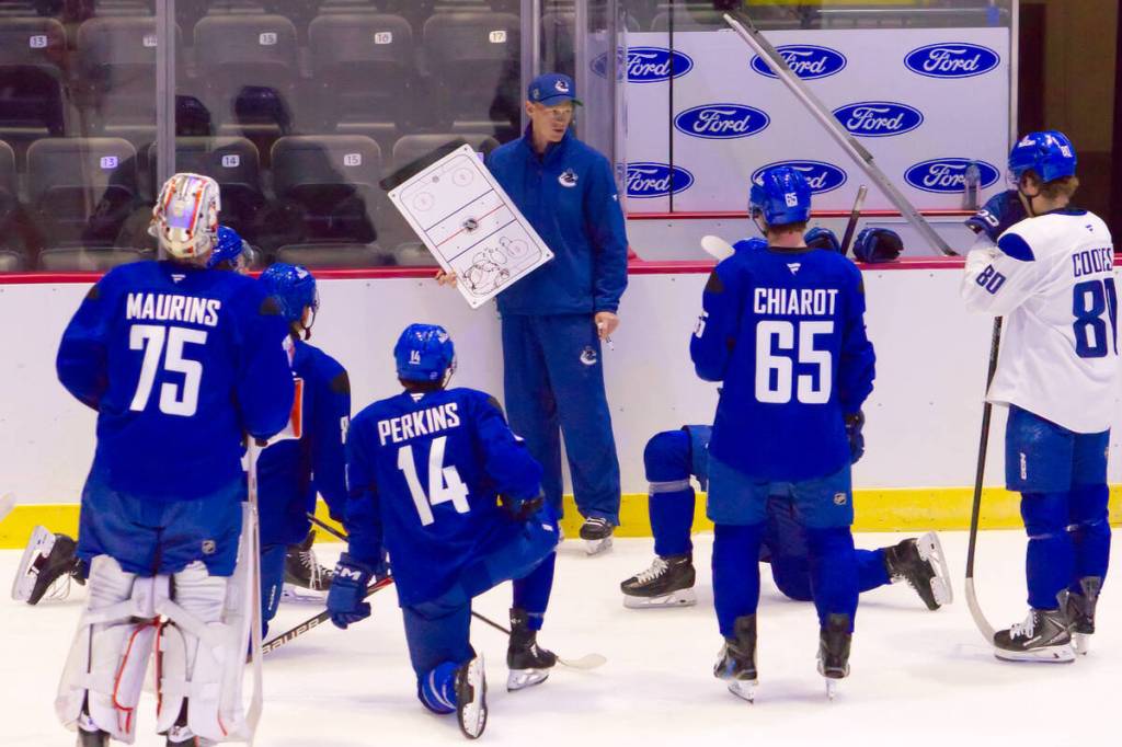 The Vancouver Canucks held their development camp in Abbotsford from June 30 to July 2. (Brandon Tucker/Abbotsford News)