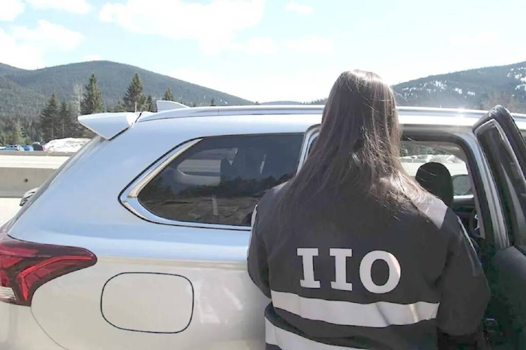 The Independent Investigations Office of B.C. investigated a July 2023 incident in Abbotsford that resulted in a man being seriously injured during an arrest. The file was forwarded for charge consideration to B.C. Prosecution Service, which announced on Friday (July 3) that no charges would be laid against the officer involved. (IIO photo)