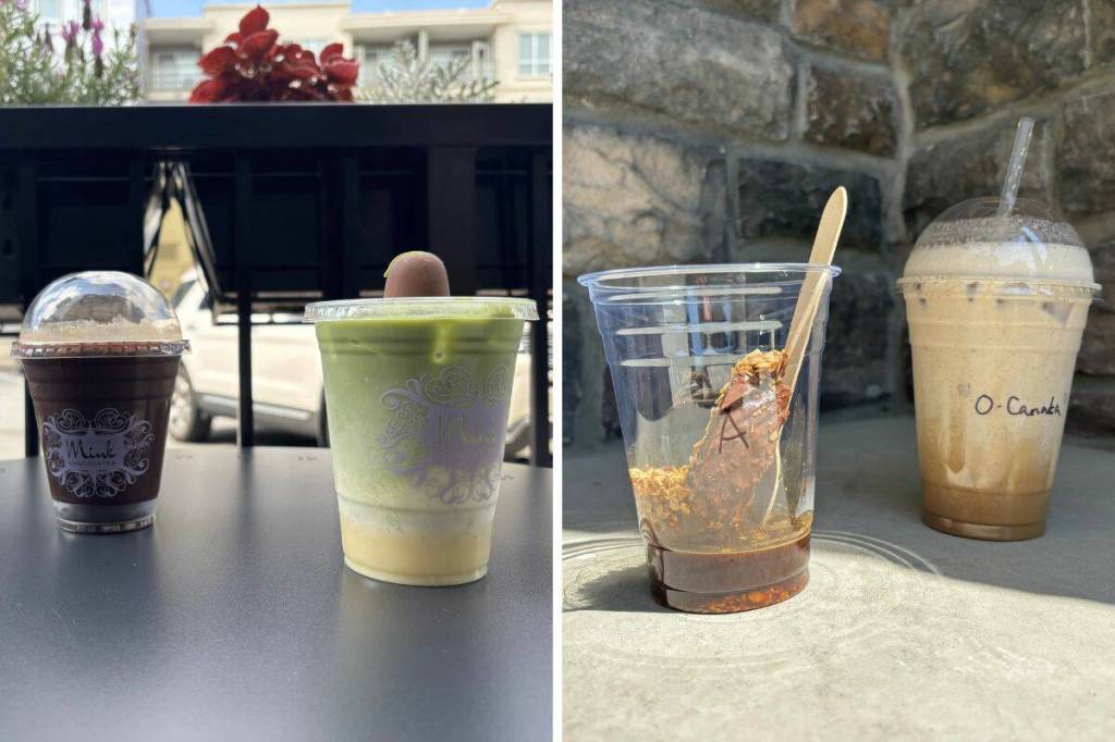 Koolfest has returned for its second year in South Surrey and White Rock with two local locations: Mink Chocolate and Cafe (left) and Everbean Cafe. (Grace McLeod/Peace Arch News)