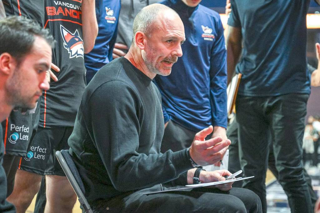 Kyle Julius has stepped down as Vancouver Bandits head coach to take a job in the Chinese Basketball Association (CBA). (Special to Langley Advance Times)