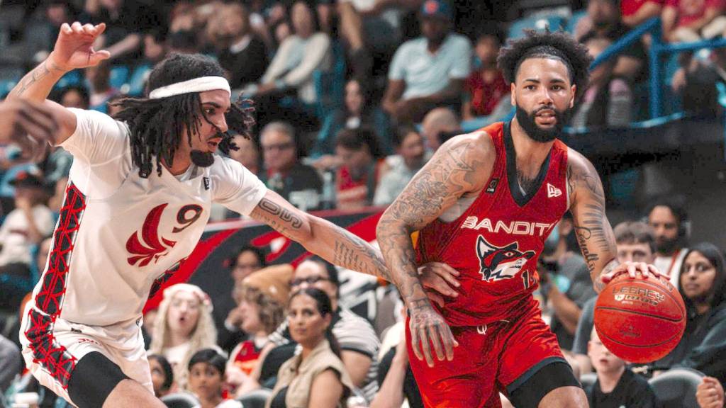 Bandits fell 92-84 to the Surge Sunday in Langley. (Special to Langley Advance Times)