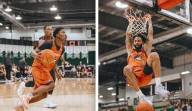 Vancouver Bandits started their road trip with a win, downing the Saskatoon Mamba 92-85 on Tuesday night. (Carter Berge Photography/Special to Langley Advance Times)