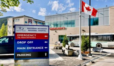 A COVID-19 outbreak has been declared on the surgical unit at Kootenay Boundary Regional Hospital in Trail. (Sheri Regnier)