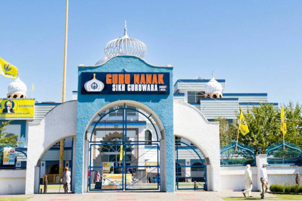 The Guru Nanak Sikh Gurdwara in Surrey on August, 16, 2023. (Anna Burns/ Surrey Now-Leader file)