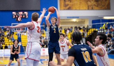Former UVic Vikes hooper Elias Ralph has been named to the Sacramento Kings 2026 Summer League roster. (Photo courtesy of UVic Vikes)