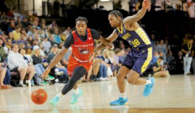 Vancouver Bandits defeated the Edmonton Stingers 112-98 in the final game of a three-game road trip Saturday night in Edmonton. (Special to Langley Advance Times)