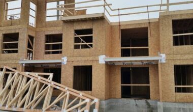 Housing under construction in Surrey. (Tom Zytaruk/Surrey Now-Leader)