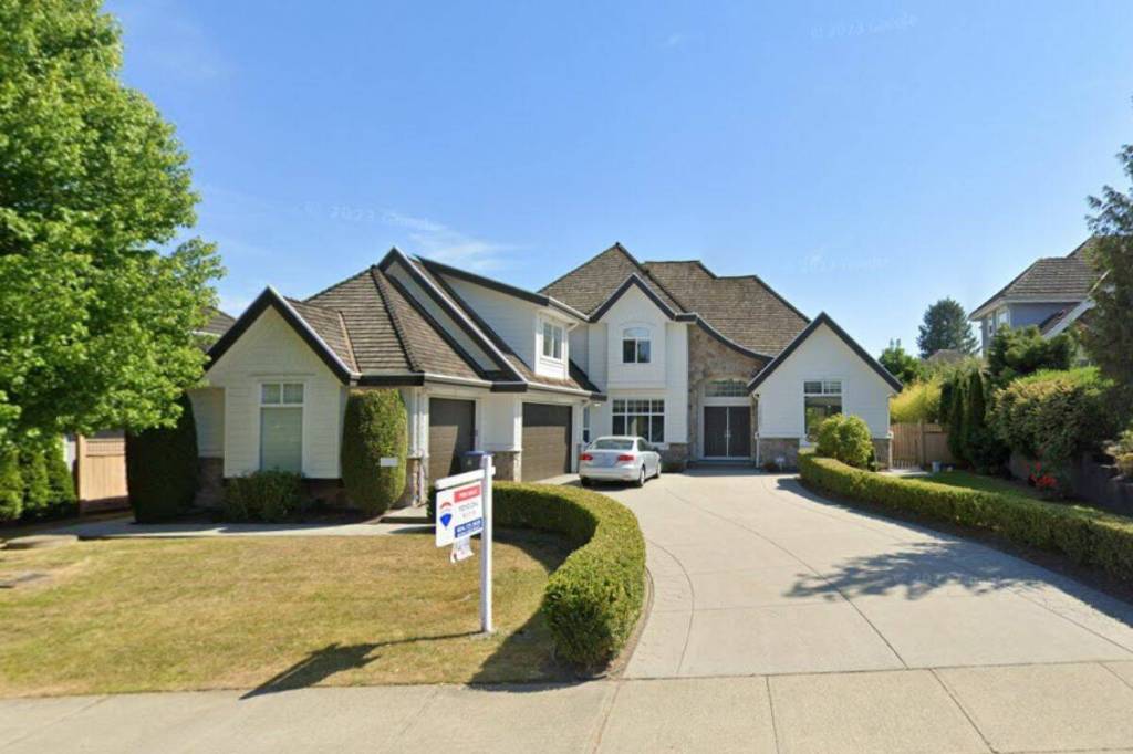 Ravinder Dhanda’s home on 36A Ave in Surrey. (Google Maps/Screenshot)