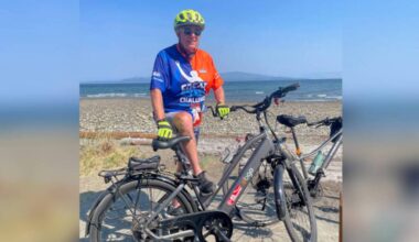 Parksville resident Doug Watson will ride 400 kilometres during the month of August for the Hospital for Sick Children in support of its 10th annual Great Cycle Challenge Canada. (Contributed photo)