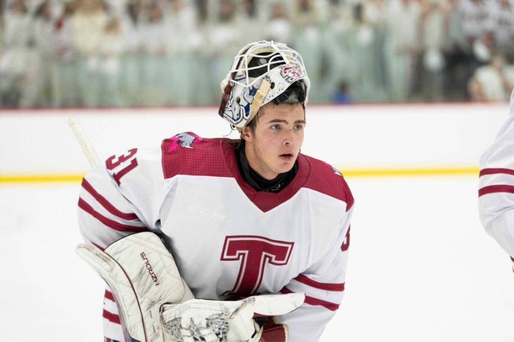 Hunter Dryden has committed to the Victoria Grizzlies for the 2026-27 season. (Photo courtesy of Taft School/Hunter Dryden)