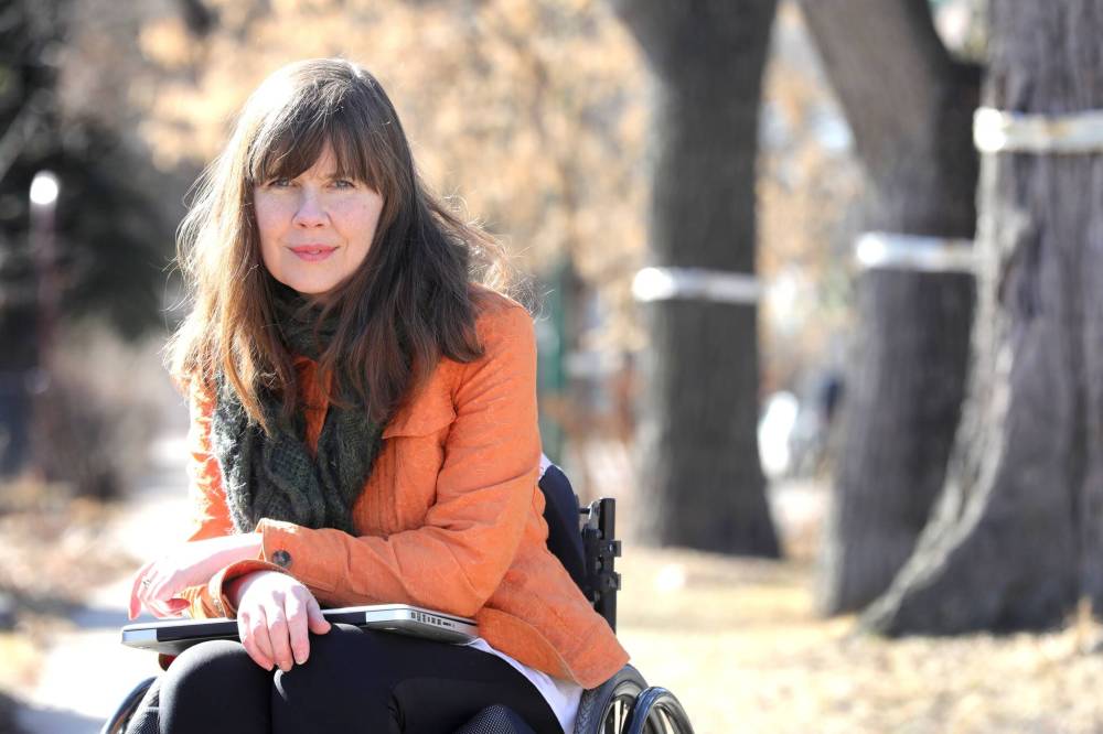 RUTH BONNEVILLE / FREE PRESS FILES
Founding artistic director Debbie Patterson, pictured in 2021, started Sick + Twisted Theatre to produce works by and about people living with disabilities.