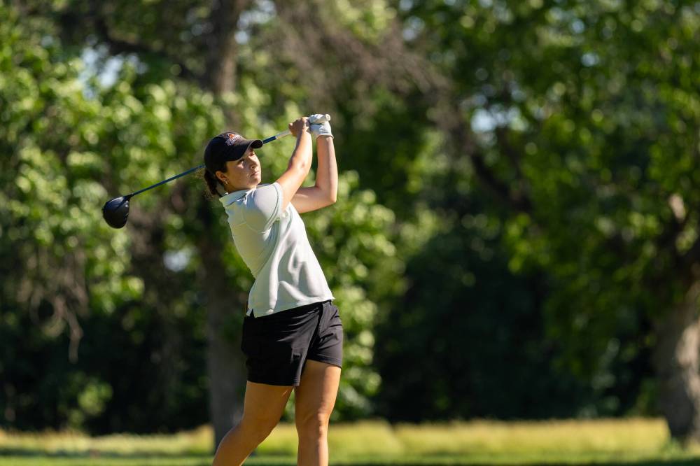 Mike Peters / Golf Manitoba
Addison Kartusch says her experience playing 36 holes of golf a day in college helped prepare her for Monday’s marathon session.