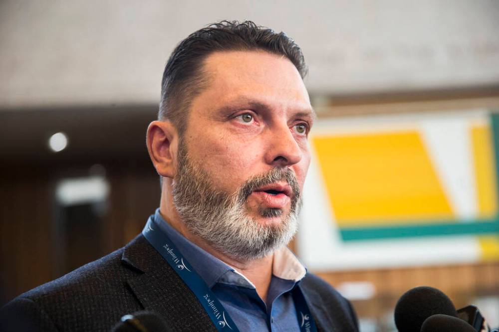 MIKAELA MACKENZIE / FREE PRESS FILES
CUPE Local 500 president Gord Delbridge doesn’t buy arguments the city can’t find ways around global trade deals.