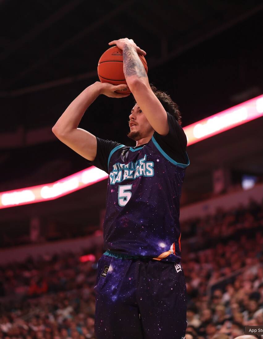 CEBL photo
Winnipeg Sea Bears guard Mason Kraus logged 29:50 of playing time against the Edmonton Stingers on Thursday.