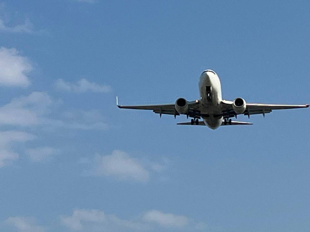 Russell Wangersky / Free Press
The airplanes soar — the experience, when you’re in economy seats, does not.