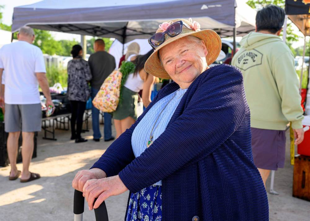 Mike Sudoma / Free Press
Kathy Janzen has become quite well-known among market vendors.