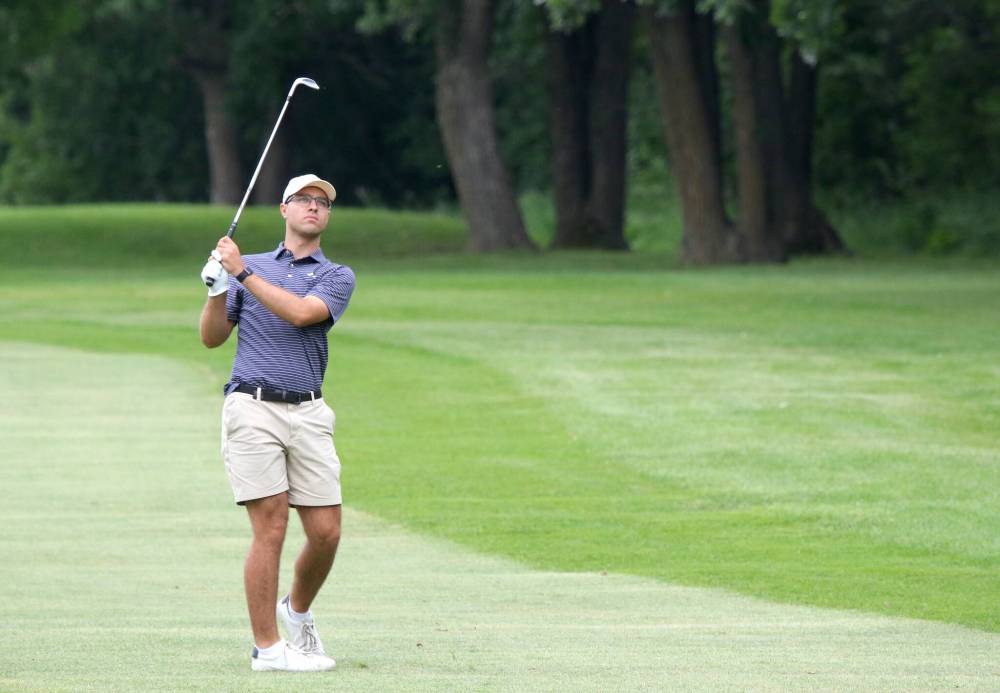 Thomas Friesen / The Brandon Sun
Reigning Golf Manitoba men’s amateur champion Rory Neill is currently seven shots off the lead after his first round at the Canadian men’s amateur in Calgary.