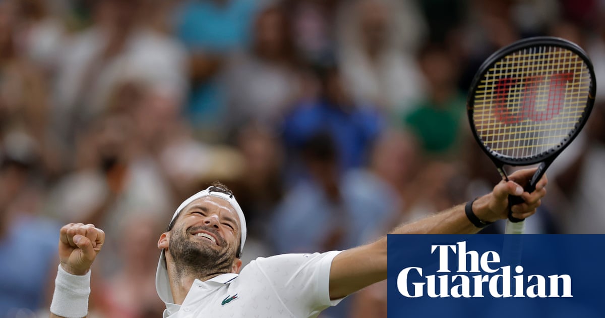 Dimitrov ‘so happy’ to hold off Berrettini fightback in cathartic Wimbledon win | Wimbledon 2026