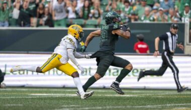 Edmonton beats Saskatchewan after last-second field goal