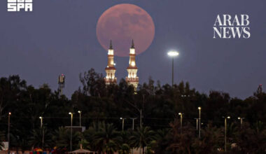 July full moon dazzles Saudi Arabia in seasonal celestial display