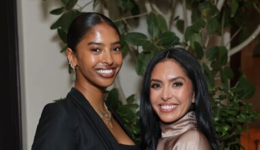 Natalia and Vanessa Bryant share looks from Taylor Swift and Travis Kelce's wedding