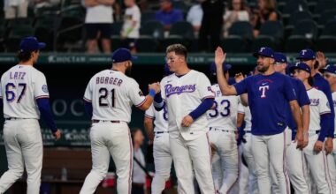 Rangers put themselves in good position as only AL West team with a winning record
