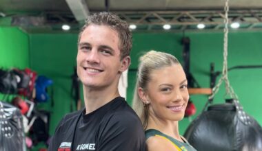 Competitive twins aim for sprinting and boxing glory