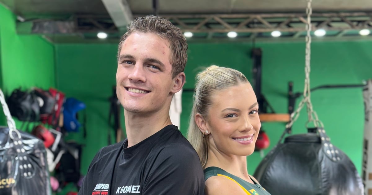 Competitive twins aim for sprinting and boxing glory