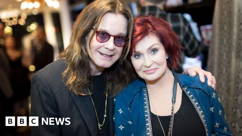 'Play music loud to remember Ozzy' says Sharon on first anniversary of his death - BBC