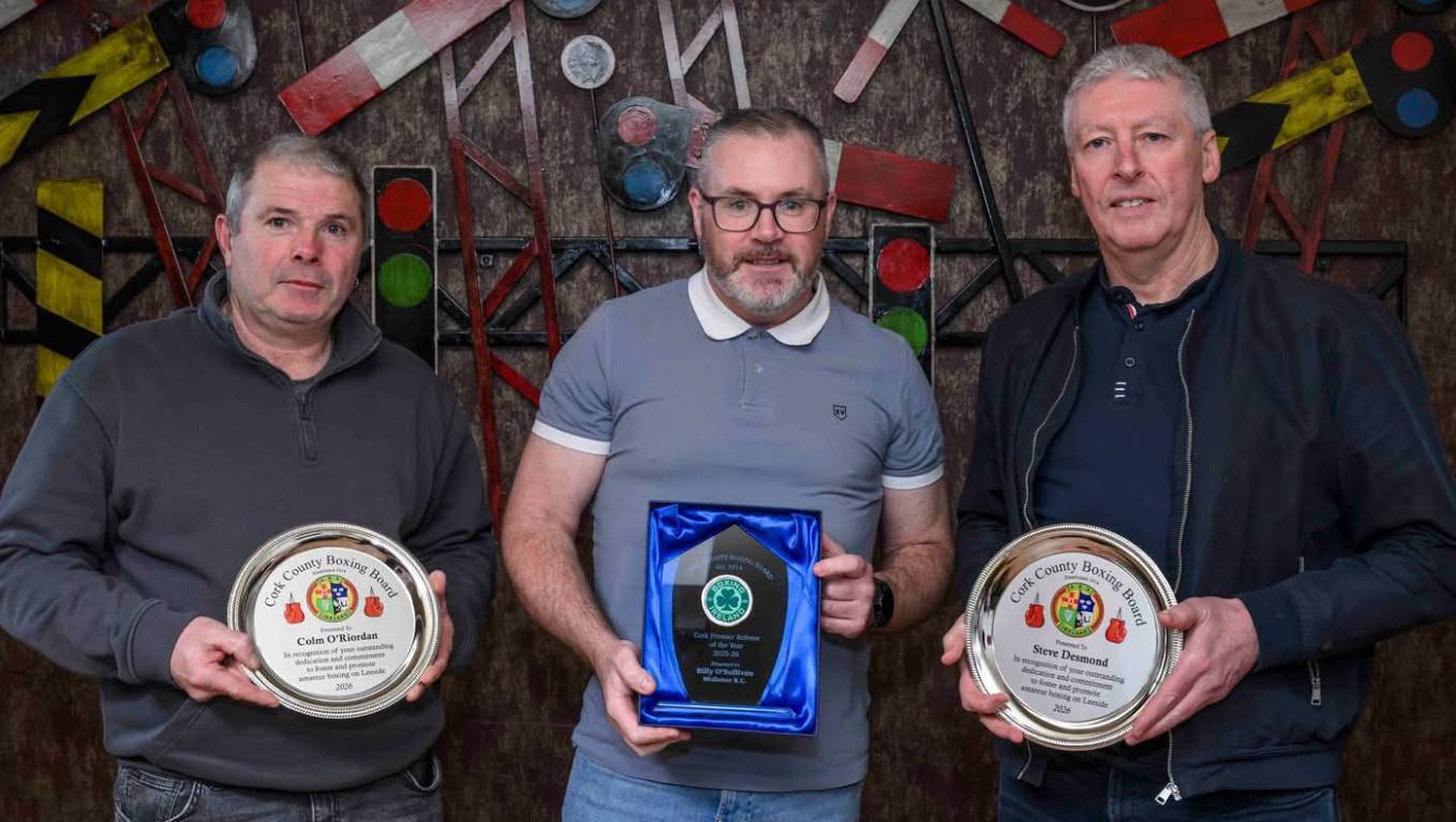 Cork County Boxing Board unveil their new calendar of events for the new season