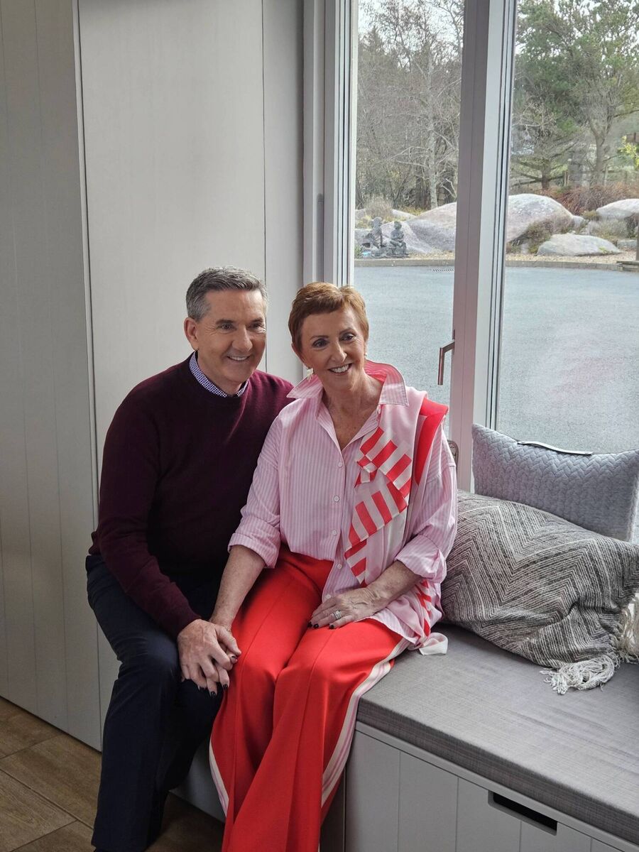 Majella with her husband, singer Daniel O'Donnell